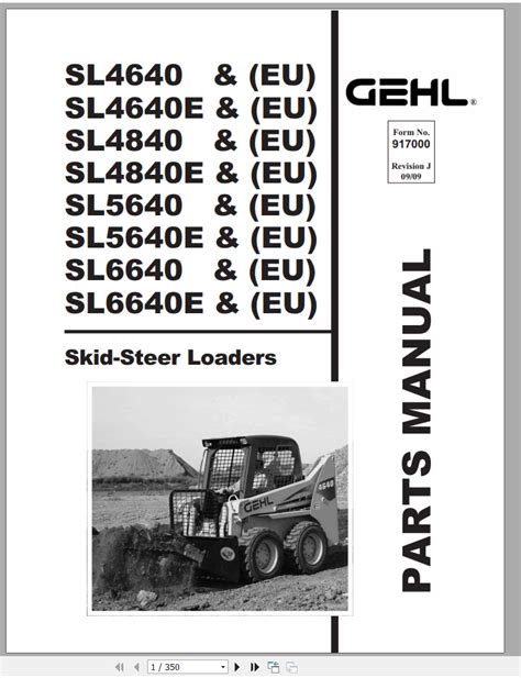 4640 e gehl skid steer specs|gehl 4640 manual.